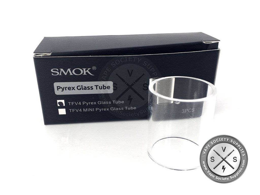 SMOK TFV4 Pyrex Glass Tubes Full Size TFV4 Pyrex Glass