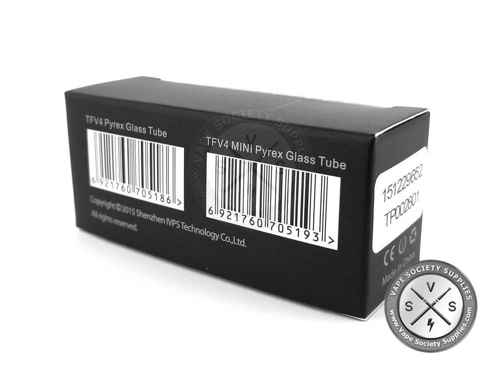 SMOK TFV4 Pyrex Glass Tubes Full Size TFV4 Pyrex Glass - Image 2