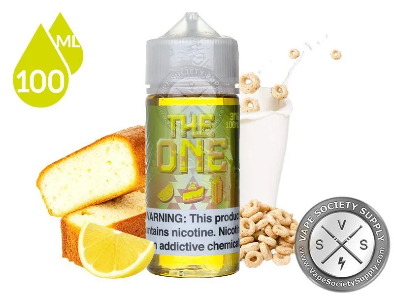 lemon flavored vape THE ONE 100ml Size_18ML Variant:Black Icy X ELF BAR BC4000 -