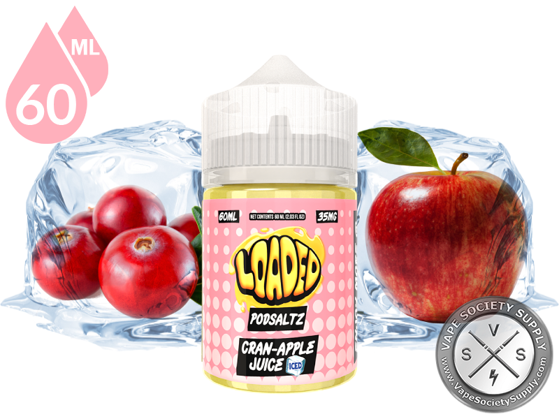 Cran Apple ICED LOADED POD SALTZ 60ml