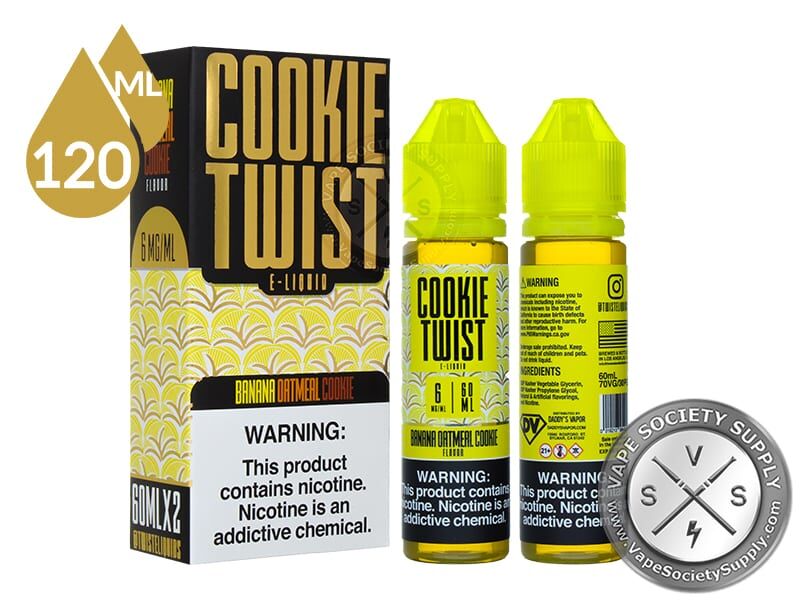 Banana Oatmeal Cookie by Cookie Twist 120ml