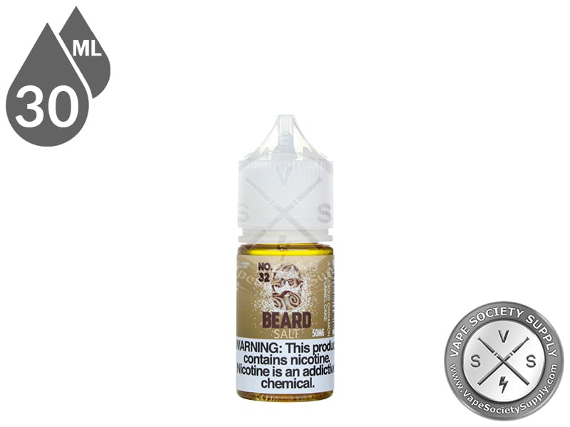 Beard Vape Co Salts No. 32 Cinnamon Funnel Cake 30ml