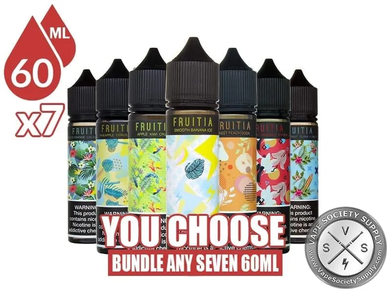 Fresh Farms E-Liquid Fruitia Bundle 7x60ml
