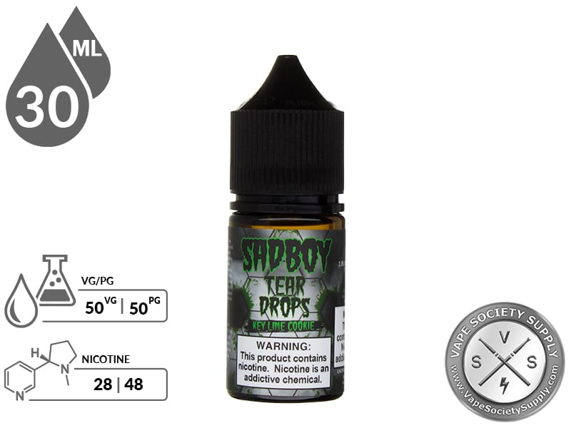 Key Lime Cookie by SadBoy Tear Drops Salts 30ml