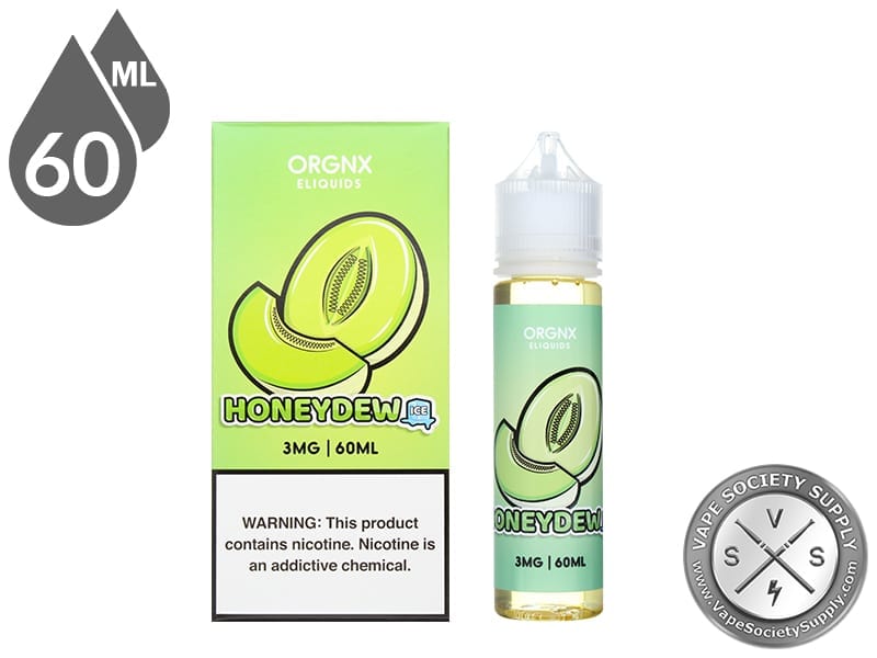 ORGNX 60ml Honey dew Ice Vape Juice