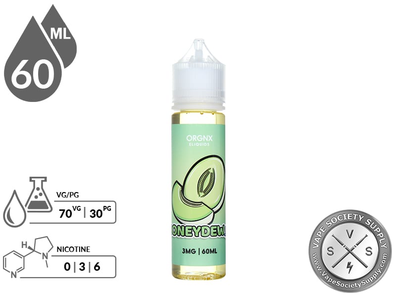ORGNX 60ml Honey dew Ice E Liquids