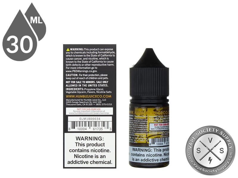 Humble Salts 30ml Banana Bread EJuice