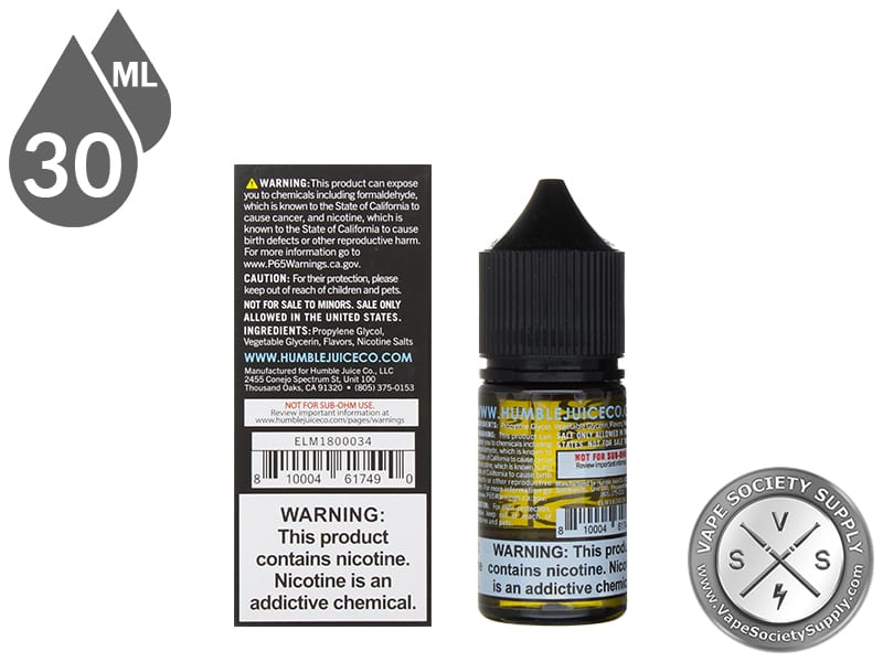Humble Salts 30ml Blue Raspberry Menthol E Liquid