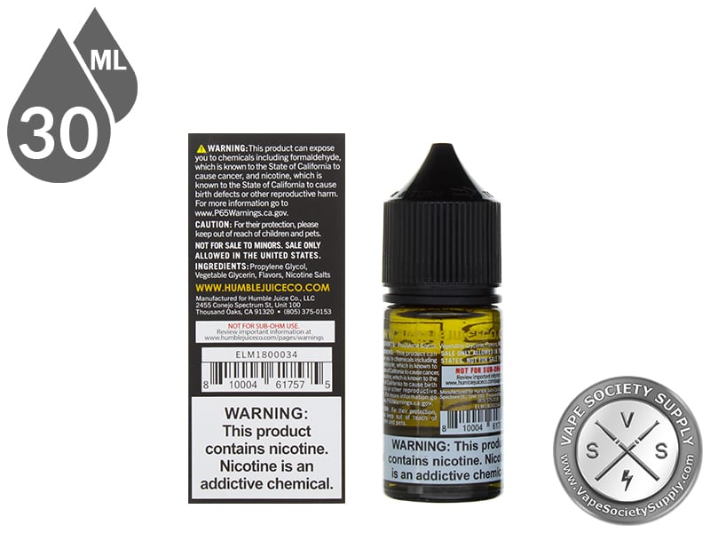 Humble Salts 30ml Creamy Crunch E Liquid