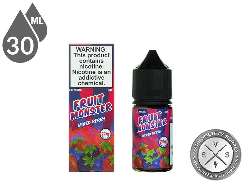 Fruit Monster Salts 30ml Mixed Berry E Liquid