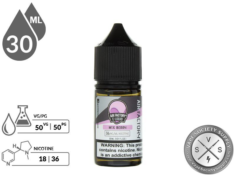 Air Factory Salts 30ml Mix Berry EJuice