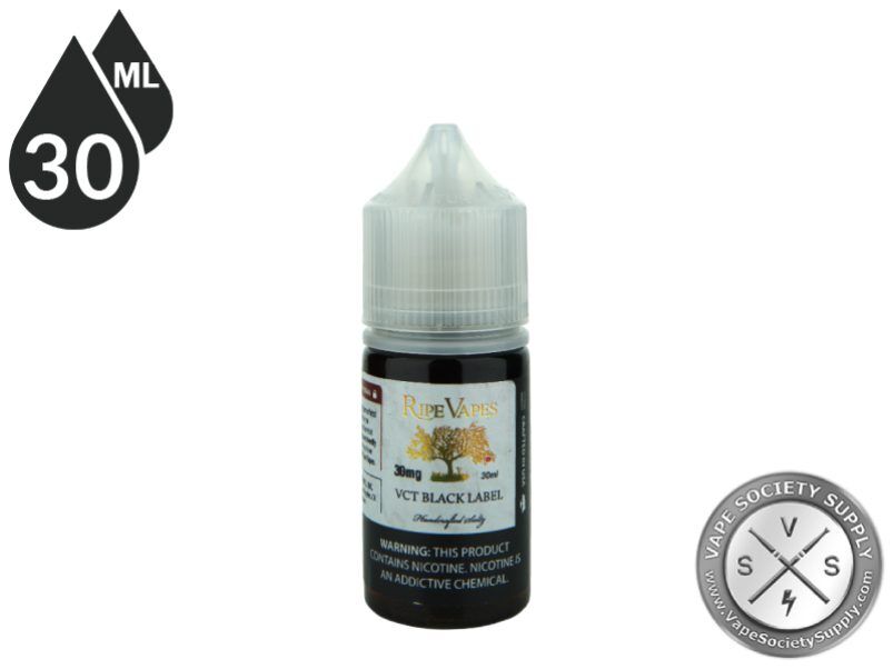 VCT Black Label by Ripe Vapes Handcrafted Saltz 1