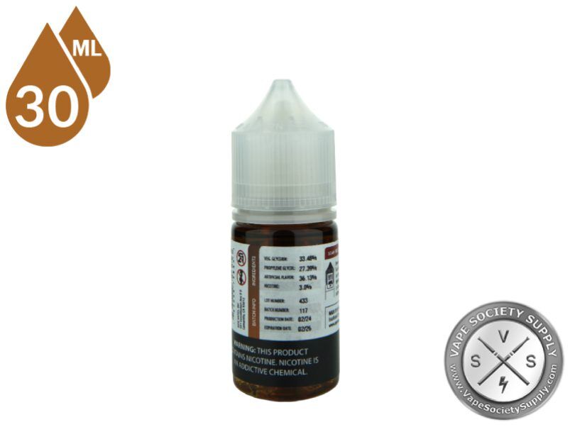 VCT Caramel by Ripe Vapes Handcrafted Saltz 2