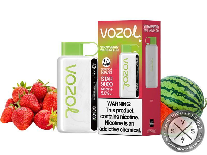 Vozol Star Disposable 9000 Puff Strawberry watermelon