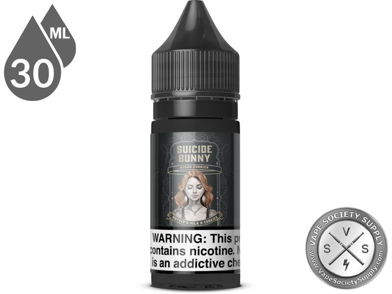 Mothers Milk & Cookies SUICIDE BUNNY SALT bottle