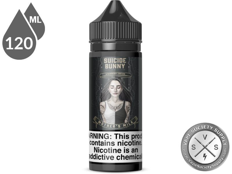 Mothers Milk SUICIDE BUNNY bottle