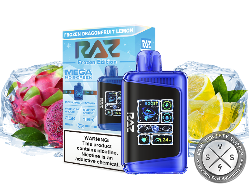 raz 2500 vape flavors LTX Disposable Viho Supercharge 20000 Puffs Sili 10000 Color:Modern red