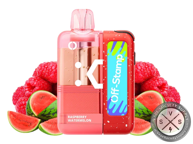 Off Stamp X-Cube Disposable Vape Kit _ 25K Puffs Raspberry Watermelon