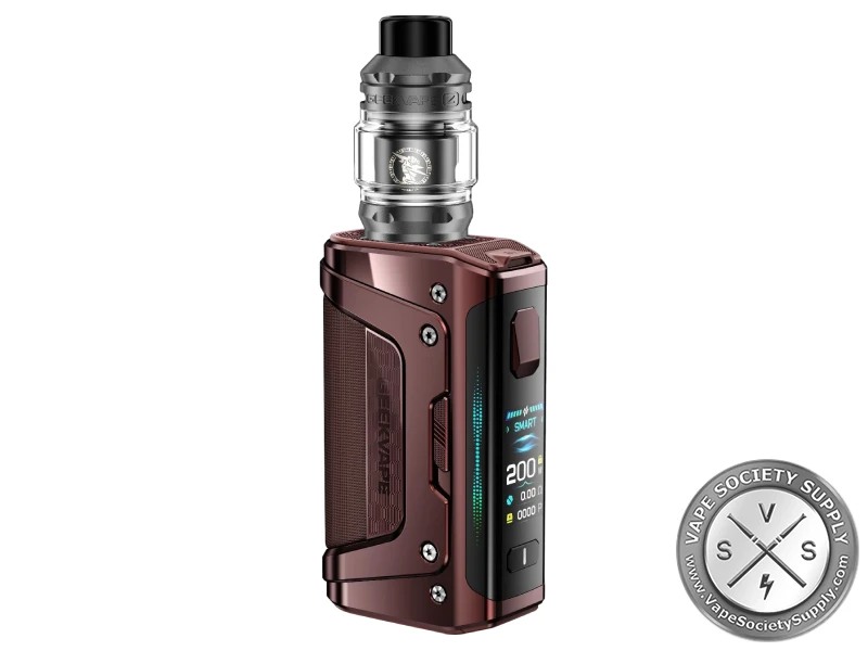GeekVape Aegis Legend 5 200W Dual 18650 Starter Kit Earth Brown
