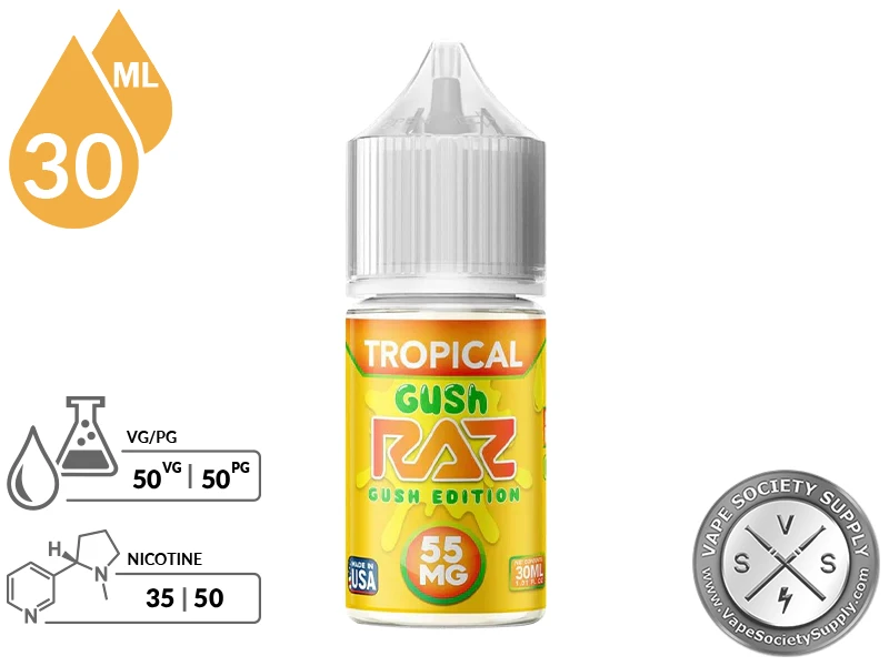 Tropical Gush Pod Juice x RAZ Salt