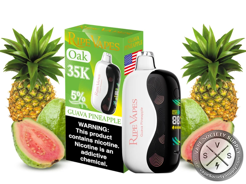 Ripe Vapes Oak 35K Puffs Guava Pineaplle