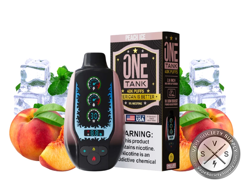 ONE TANK 40k Disposable Peach Ice