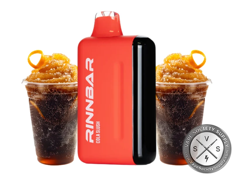 soda flavored vapes RINNBAR 50K Disposable Disposable Vapes Perham MN 25K-50K Puffs Flavor:Cool Cherry Lemon/Lemon Cola