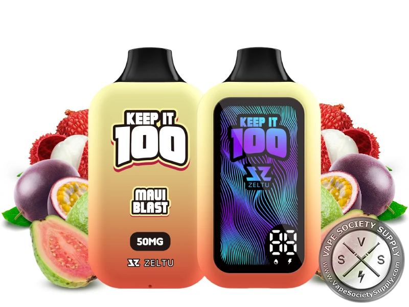 KEEP IT 100 Disposable Vape _ 40K Puffs Maui Blast