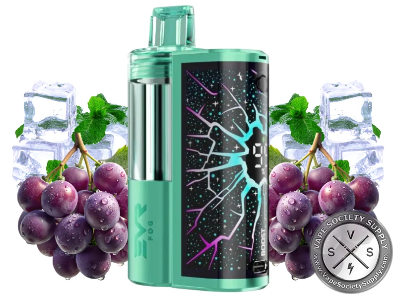 EVR Fog100k Vape Kit Grape ICe