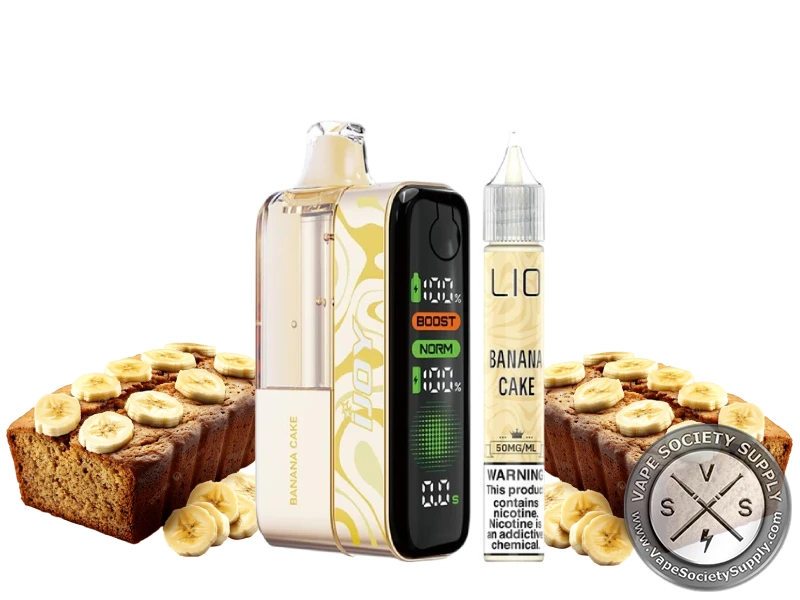 IJOY XP100k Puff Disposable Kit + 15ml Bottle Banana Cake