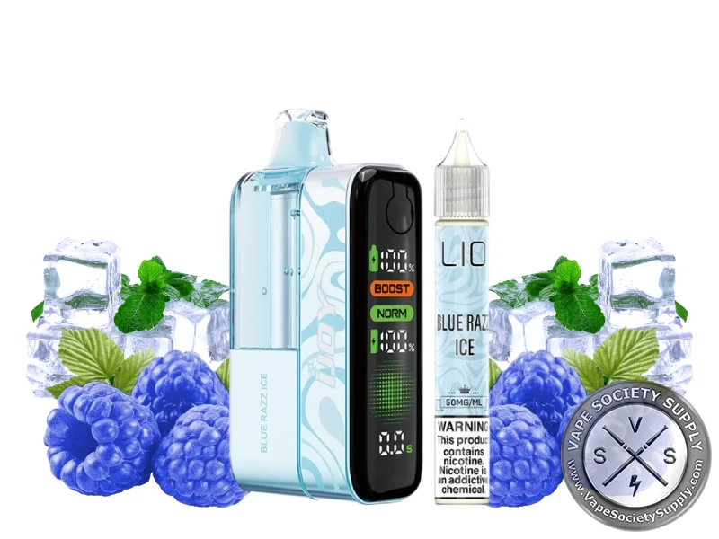 IJOY XP100k Puff Disposable Kit + 15ml Bottle Blue Razz Ice