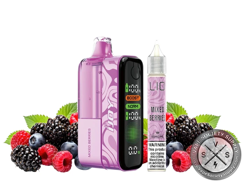 IJOY XP100k Puff Disposable Kit + 15ml Bottle Mixed Berries