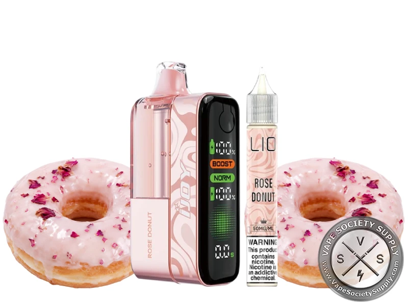 IJOY XP100k Puff Disposable Kit + 15ml Bottle Rose Donut