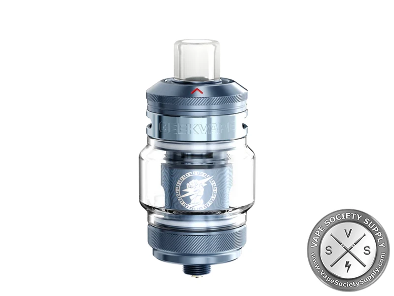 Blue GeekVape tank with top airflow design