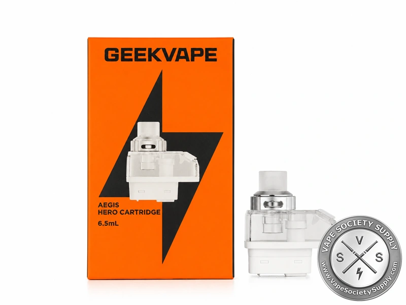 GeekVape Aegis Hero 2 / Hero 5 6.5mL Replacement Pod in White