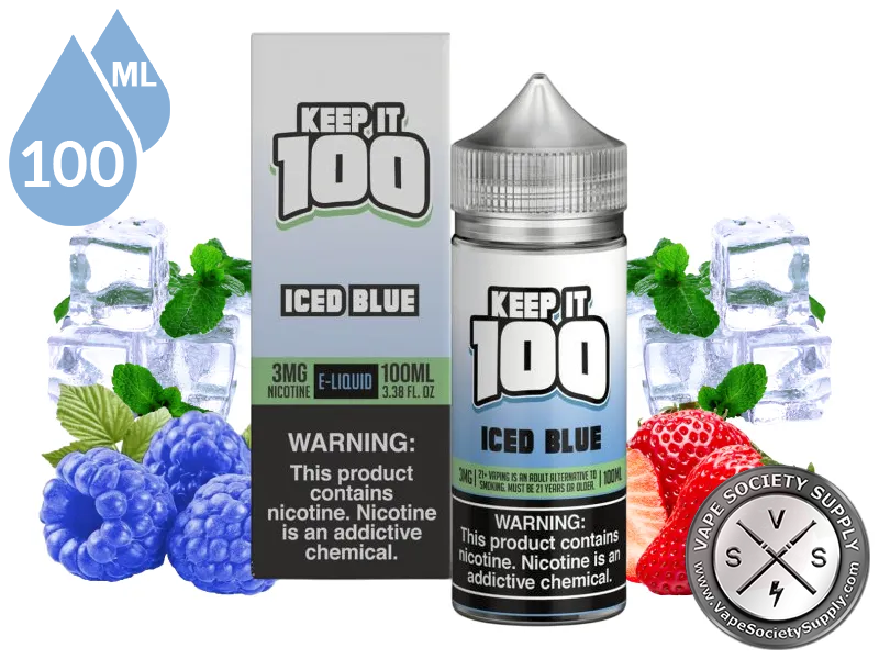 ICED BLUE By Keep It 100