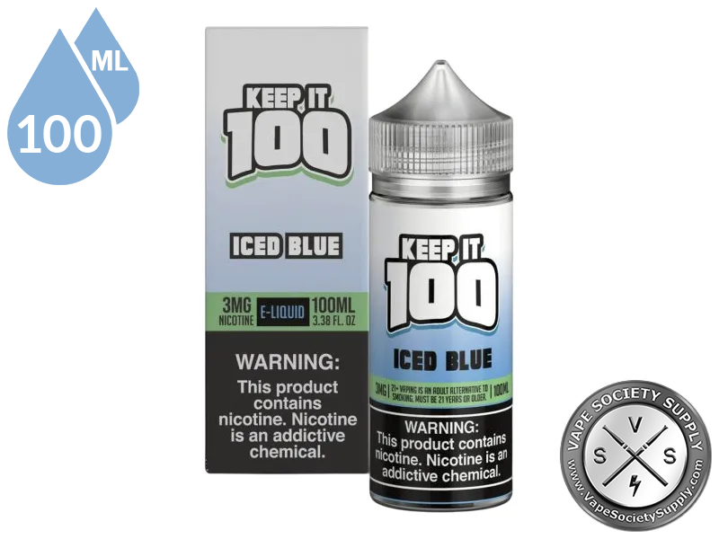 ICED BLUE By Keep It 100