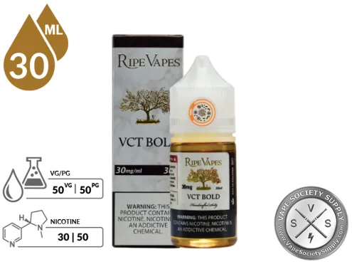 VCT Bold by Ripe Vapes Handcrafted Saltz