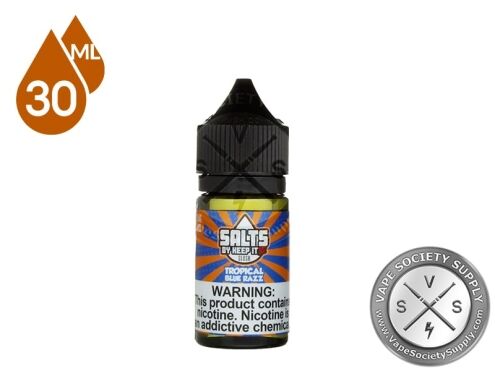 Tropical Blue Razz by Keep it 100 Salts 30ml
