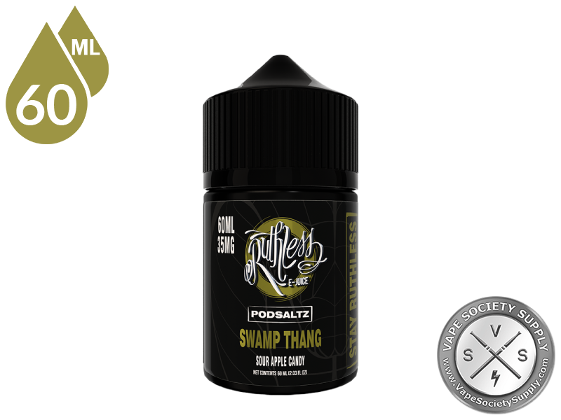 Swamp Thang Ruthless PODSALTZ 60ml bottle