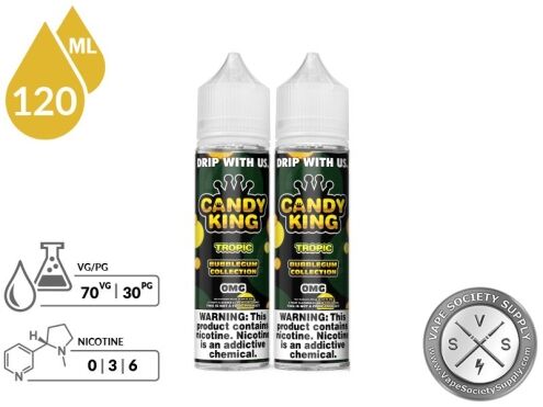 Tropic CANDY KING BUBBLEGUM COLLECTION info