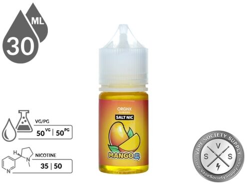 ORGNX Nic Salt 30ml Mango Ice EJuice