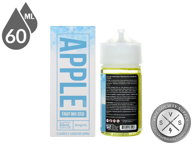 Reds Apple Iced 60ml Fruit Mix Iced EJuice