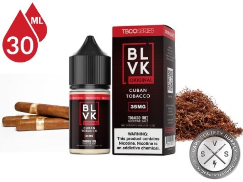 Cuban Tobacco BLVK ORIGINAL SALT