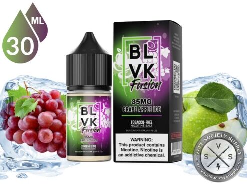 Grape Apple ICE BLVK FUSION SALT
