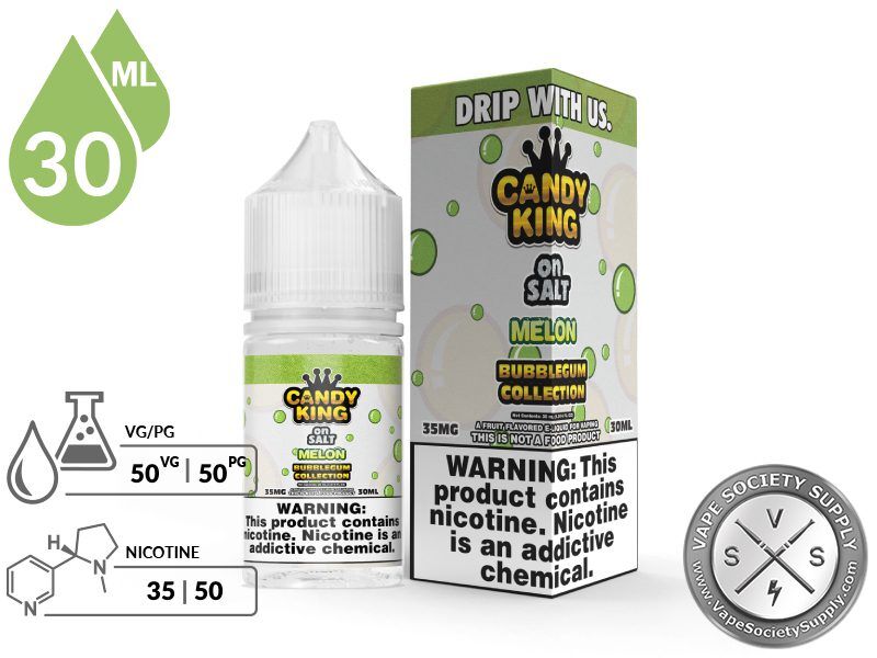 Melon CANDY KING BUBBLEGUM ON SALT COLLECTION
