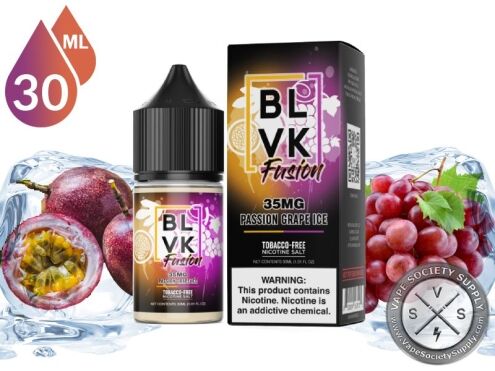 Passion Grape ICE BLVK FUSION SALT