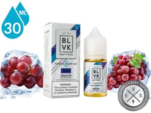 Purple Grape ICE BLVK SALT PLUS