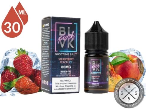 Strawberry Peach ICE BLVK PINK SALT
