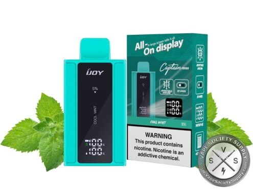iJoy Captain Disposable 10000 Puffs Cool mint